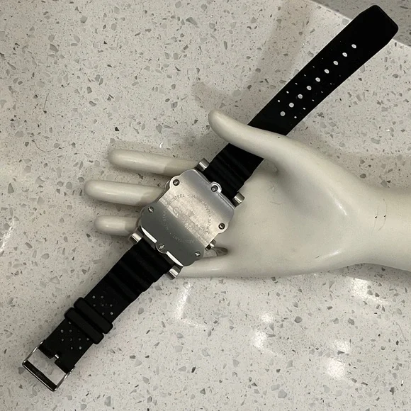 Croton Green Dial Watch with Black Strap - Picture 5 of 7